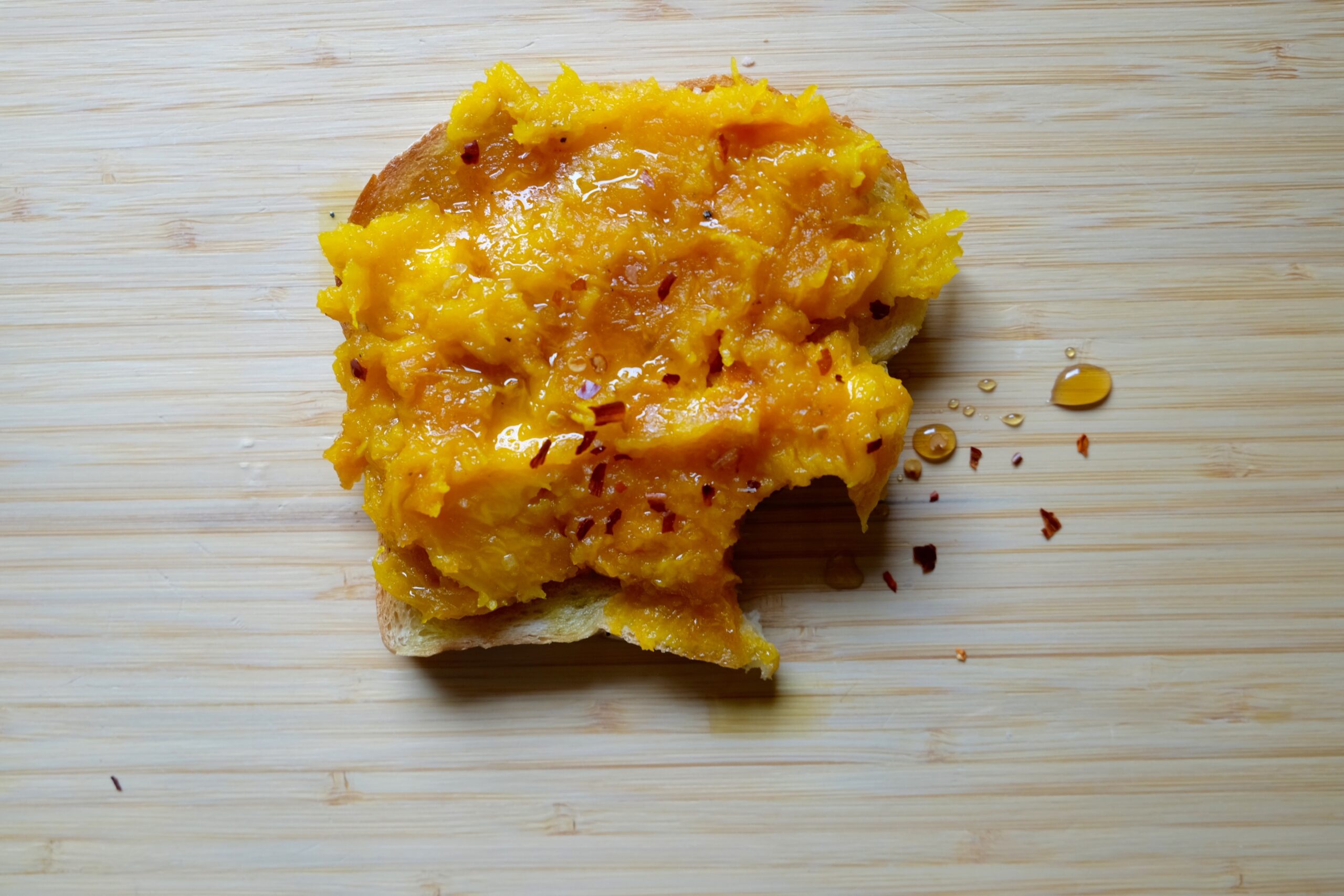 Buttercup Squash Toasts