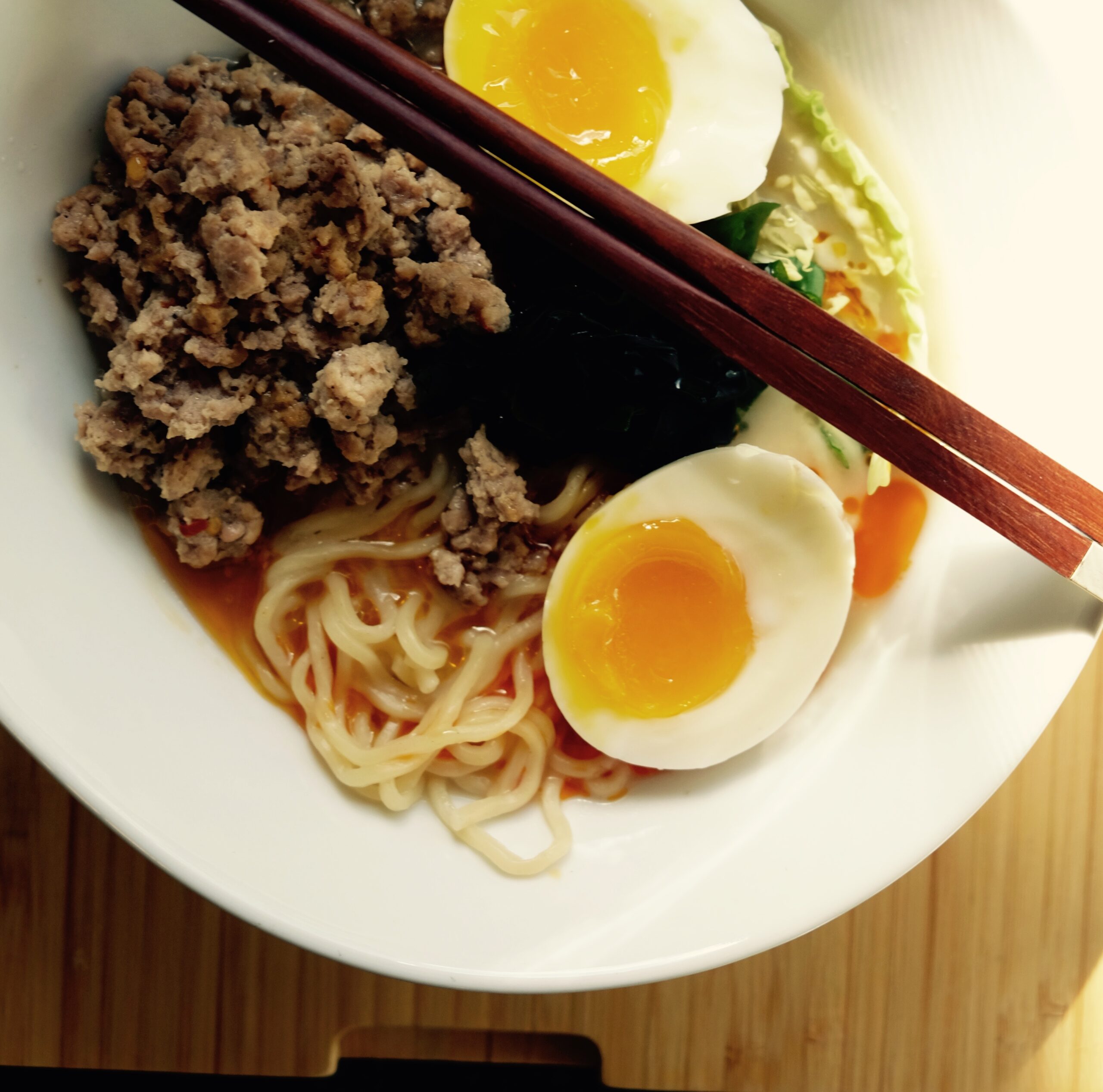 spicy soy ramen