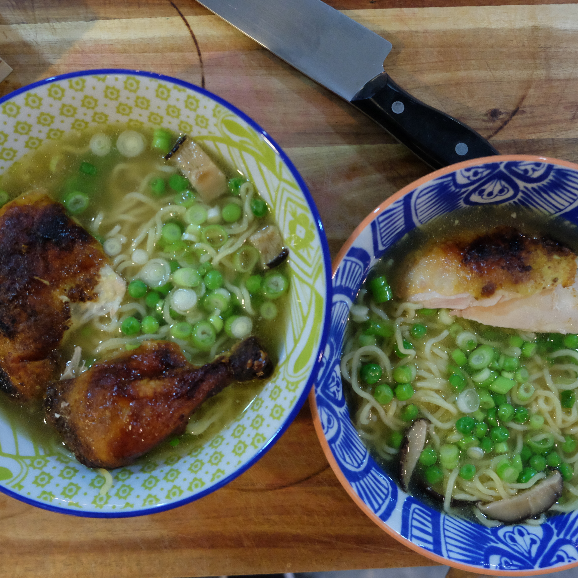 weeknight rotisserie chicken ramen