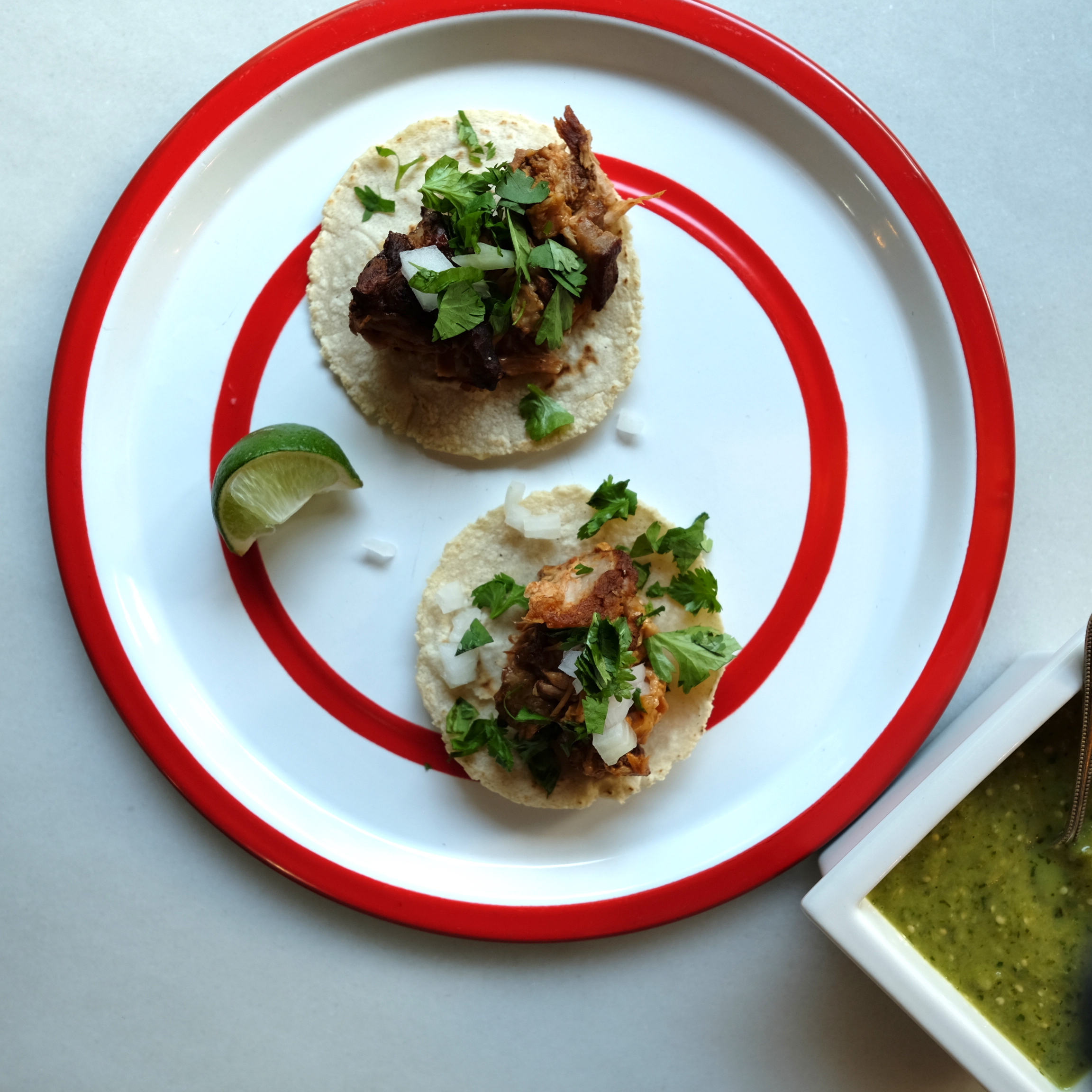 Slow Cooker Carnitas Tacos (6 hours)