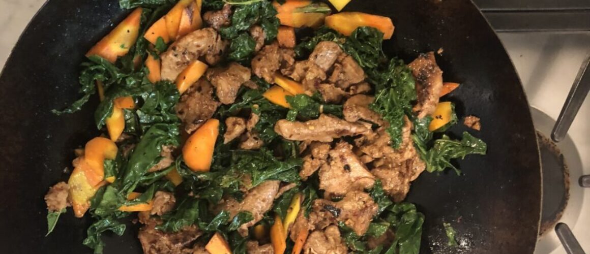 SPICYPORKANDGREENS