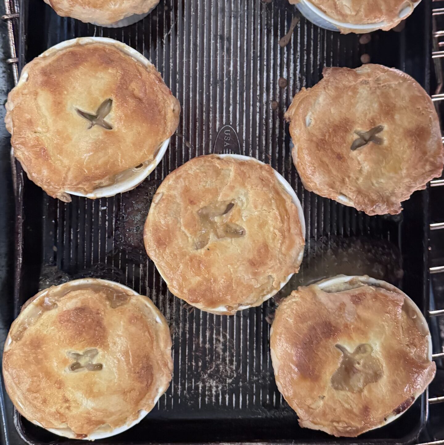 Summer Grilled Chicken Potpie